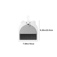 thumbnail image 3 of Mini Desktop Dustpan Set - Small Keyboard Cleaning Brush for Computer Desks & Office Debris, 3 of 6