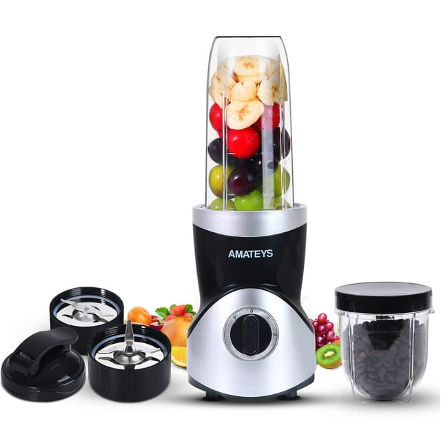 Licuadora personal Amateys para batidos y batidos 350W
