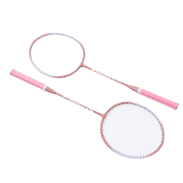Batets de Bádminton, Sports Badminton Rackets de Hierro Pink Pink para Principiante