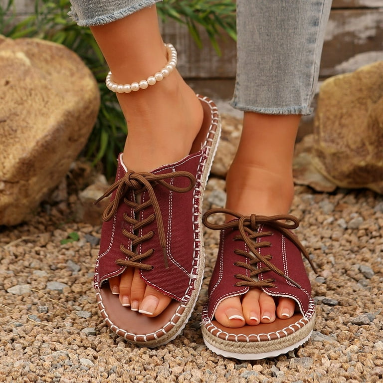 Brown Sandals Women Womens Dress Sandals Size 6 River Ladies Summer Women Slipper Beach Huarache Olive Womens Size 12m Comfortable Women's For Everyday Wear With Open Toe Design For Red 6.5 - Walmart.com Brown Sandals Women Womens Dress Sandals Size 6 River Ladies Summer Women Slipper Beach Huarache Olive Womens Size 12m Comfortable Women's For Everyday Wear With Open Toe Design For Red 6.5 - Walmart.com