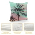 thumbnail image 4 of Leisuo YKMustwin case for Hair and Skin Pillowcase Tropical Summer Palm Tree Pillow Cases Cooling Covers with Zipper Closure White, 4 of 5