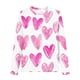 thumbnail image 3 of Blusas y camisas de manga larga con cuello redondo Camisas con estampados de manga larga Cuello redondo lindo Blusas casuales elegantes Ropa Camisas de cuello redondo Niña Top de poliéster, 3 of 4
