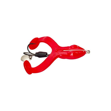 PASILI 9/13/17g Soft Frog Fishing Lures Frog Jump Frog 7/8/9cm with doule hook fluorescent red fluorescent red