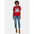 thumbnail image 2 of Care Bears Christmas Holiday Graphic T-Shirts, Women's Juniors, 2 of 5
