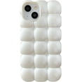 thumbnail image 7 of 3D Cube Grid Candy Color Soft Compatible with iPhone Case (Purple,iPhone 12 Pro Max), 7 of 7
