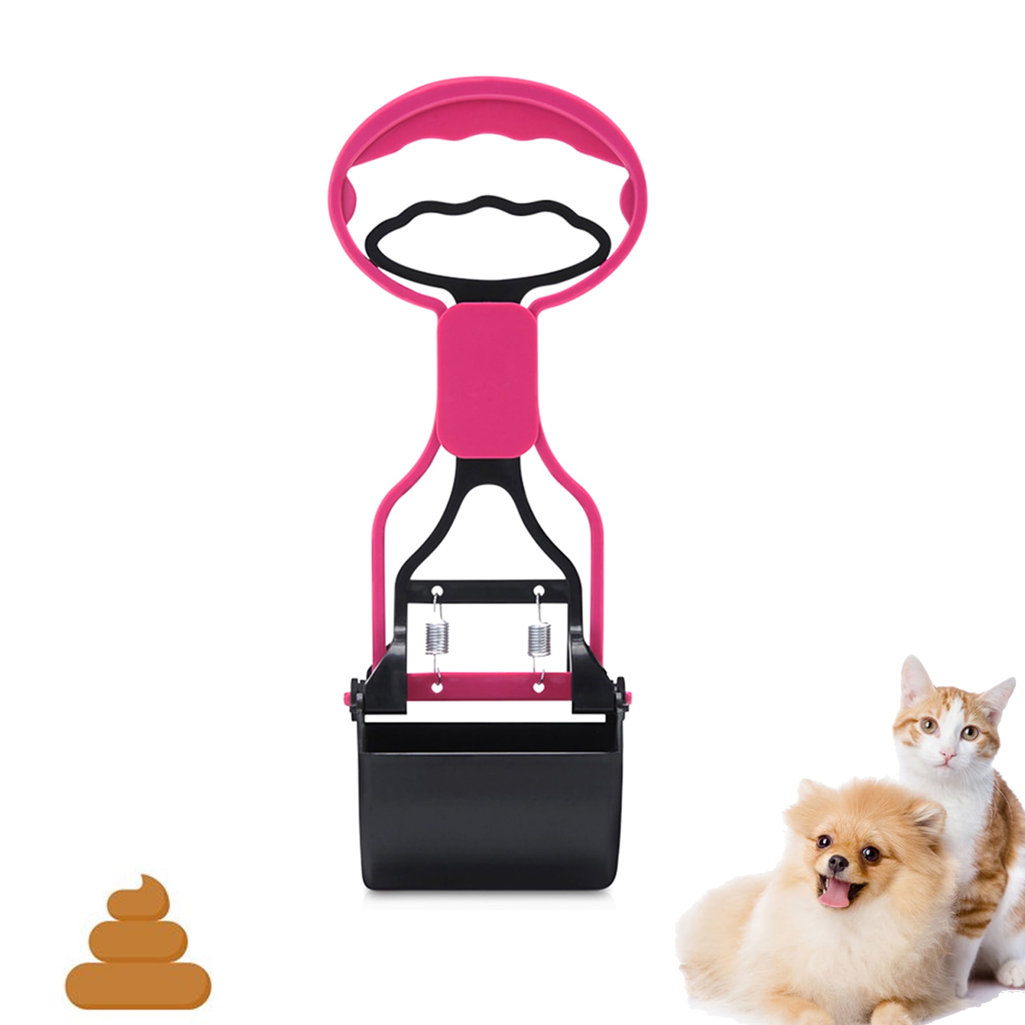 Mixfeer Dog Poop Scooper Long Handle Pet Poop Scooper for Outdoor Yard