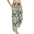 thumbnail image 2 of Fotbe Palm Trees and Tropical Women's Pajama Pants,Sleepwear Pants,Pj Bottoms Drawstring And Pockets-Small, 2 of 9