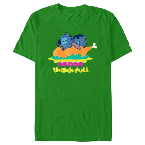 Men's Lilo & Stitch So Thank-full  Graphic T-Shirt