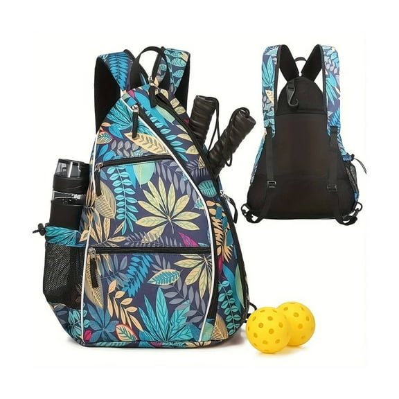 GASTROPOD Pickleball Bag,Independent Laptop Sleeve Pickleball Bags for Women,Shockproof Compartment Pickleball Bags for Men,Small Pockets for Accessories Sling Bag,