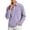 Light Purple, variant on Mens Polo Shirts Long Sleeve Corduroy Lapel Collar Men Shirts Casual Comfort Button-Down Golf Shirt with Pocket, 4XL