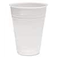 9 oz. PolypropyleneTranslucent Plastic Cold Cups (100/Bag, 25 Bags/Carton)