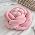thumbnail image 2 of 1Pcs Throw Pillow Fuzzy Long Faux Fur Flower Shape Fluffy Sofa Bedroom Decoration Lumbar Back Cushion Home Supplies, 2 of 2