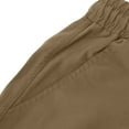 thumbnail image 6 of Up to 65% off Xunlbb Men's Summer Cargo Shorts Men's Casual Solid Color Casual Drawstring Pockets Elastic Sports Shorts Gift for Him, M-3XL, 6 of 6
