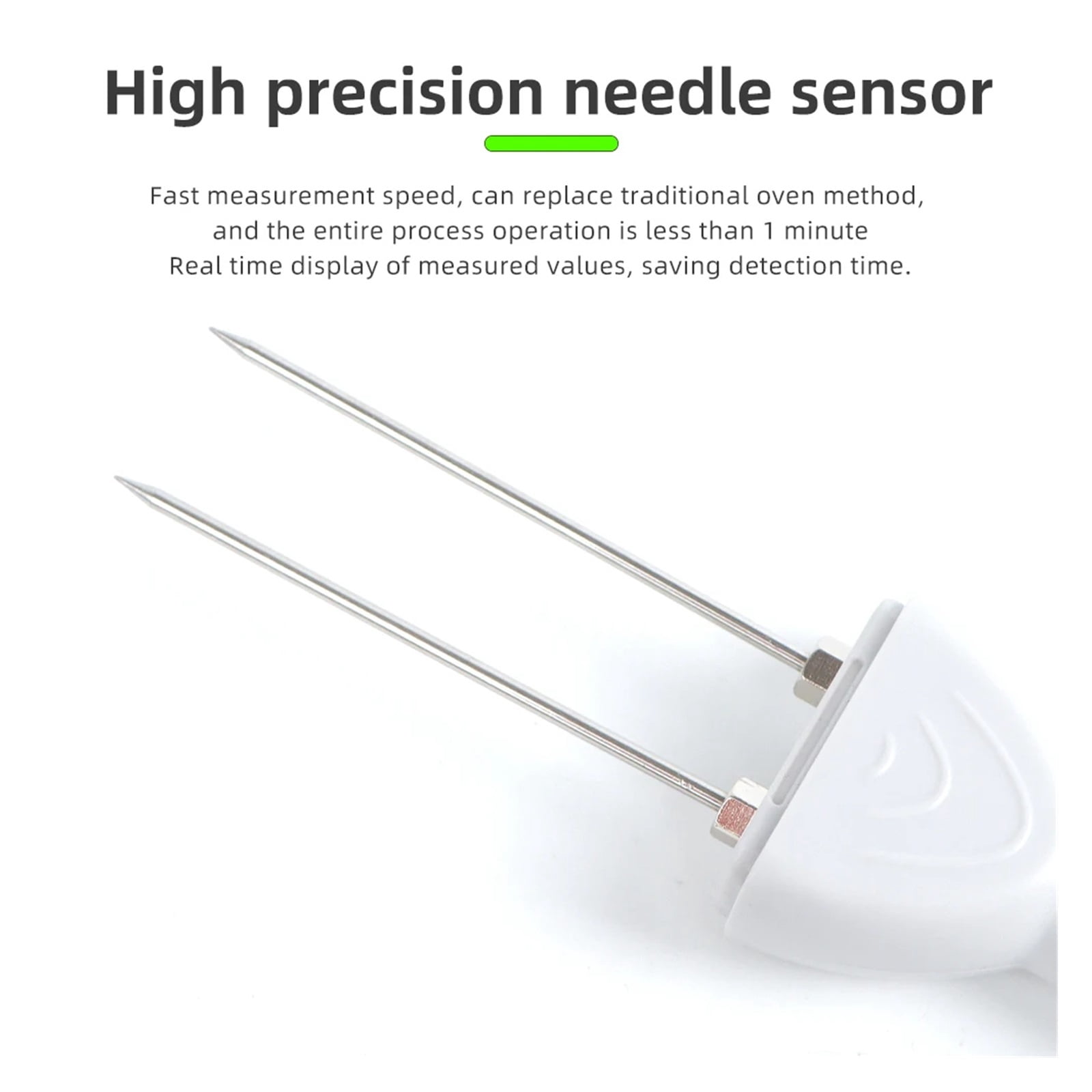 Digital Yarn Moisture Meter Wool Silk Woollen Textile Materials Humidity Tester LCD Display Professional Cotton Hygrometer