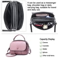 thumbnail image 4 of Bolso bandolera pequeño para mujer, bolso mini con asa superior, rosa:;:;, 4 of 5