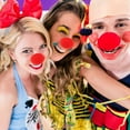 thumbnail image 5 of Nez Éponge Rouge Clown Rouge Nez Cosplay pour Costume Amusant, 5 of 5