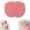 Pink#002, variant on Shower Foot Scrubber Mat with Non-Slip Suction Cups, Foot Back Cleaning Pad Back Washer Exfoliating Bath Wash Pad, Wall Mounted Slip Suction Cups for Use in Cleaner Men and Women(Sky Blue)