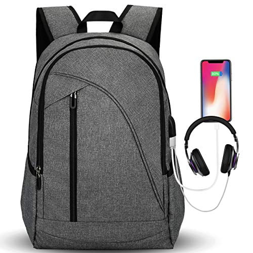 16/" Laptop Notebook Backpack Anti Theft Mens USB Charging Port Travel Bag+Lock