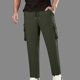 thumbnail image 1 of Ceisia Men's Relaxed Straight Leg Cargo Pants | Multi-Pocket Elastic Waist Workwear Pants | All-Season Casual Trousers Gift, 1 of 9