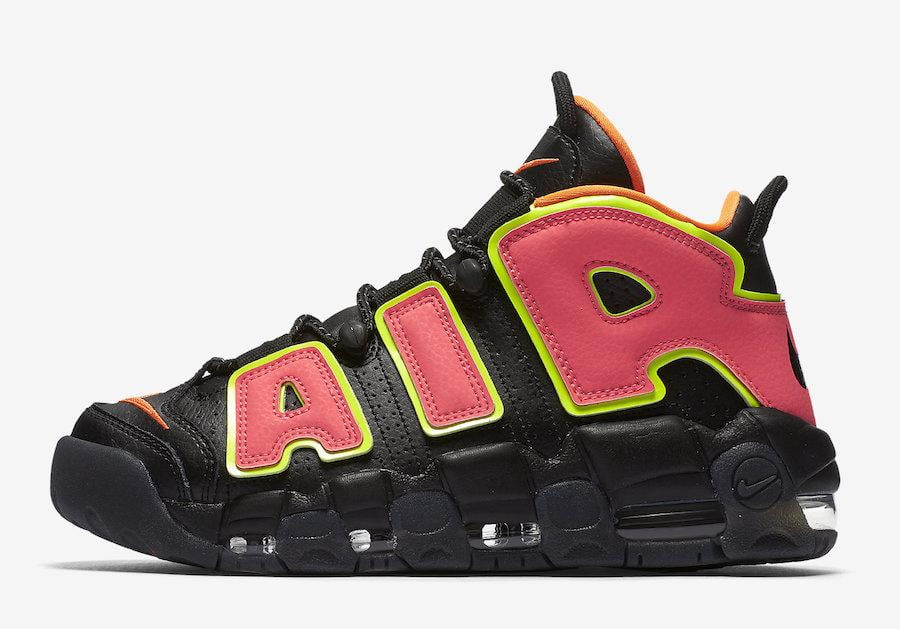 Womens Nike Air More Uptempo Hot Punch 