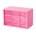 thumbnail image 3 of Birdeem Multifunctional Compartment Storage Box, Desktop Drawer Style Cosmetic Jewelry Box, Small Item Transparent Jewelry Box, 3 of 10