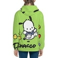 thumbnail image 2 of Sanrio Pochacco Kids' Hoodie 3d Print Sweatshirt Soft Pullover Hooded With Big Pockets Fans Gifts For Boys Or Girls Small, 2 of 7