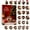 Red-4, variant on 2026 New Forest Animal Advent Calendar - 24pc Rustic Acorn & Animal Ornaments, Cozy Nature-Themed Christmas Countdown Calendar, 2D Acrylic Hanging Ornaments for Xmas Tree Backbag Decorations
