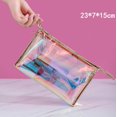 thumbnail image 1 of Neceser de viaje para mujer, bolsa portátil de cosméticos de gran capacidad, Kit de lavado femenino, estuche de maquillaje impermeable con cremallera qiuyongming unisex, 1 of 2
