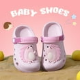 thumbnail image 7 of Drecage Toddler Boys Girls Cute Cartoon Clogs Kids Lightweight Garden Shoes Beach Pool Sandals, 7 of 7