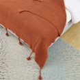 thumbnail image 4 of Posh Vivant Tianna 50 "x 60" Tissu Acrylique Jeter dans la Rouille Orange, 4 of 8