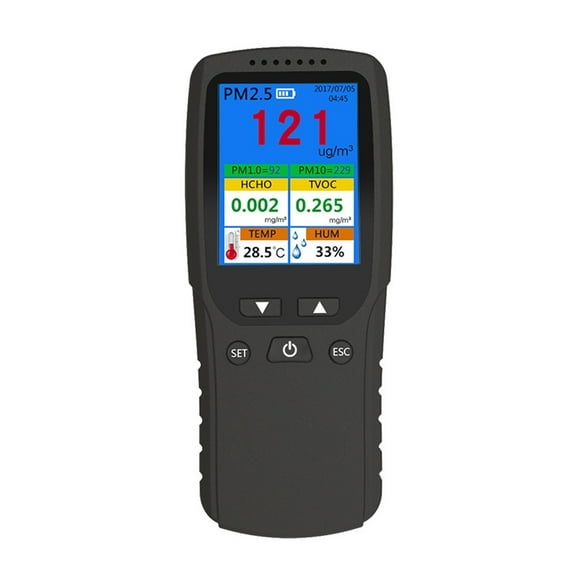 Formaldehyde Detector Dust Detector Volatile Substance Detector Handheld Air Detector English