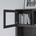 thumbnail image 3 of Somerset 60W L Desk with Hutch and Bookcase in Storm Gray - Engineered Wood, 3 of 8