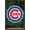 Mahogany Framed Version, variant on MLB Chicago Cubs - Logo 16 Wall Poster, 22.375" x 34", Framed