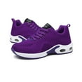 thumbnail image 2 of Qarigey 1 par de zapatillas de deporte de moda para mujer, zapatillas deportivas para primavera y otoño, zapatos deportivos para Fitness, Calzado Púrpura/37, 2 of 6