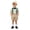 C10-Green, variant on Glisme Cute Back To School Clothes For Boys Round Neck Long Sleeve Outfits Cartoon Prints Tops Shorts Lovely Infant Daily Wear Pink