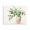 Ivy Potted Plant Botanical Painting, variant on Stupell Industries Scandinavian Neutral Potted Plant Black Framed Giclee Art, 14 x 11, by Lanie Loreth