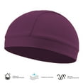 thumbnail image 2 of Skull Caps for Running, Liner Hats Absorbent Sweat Wicking Cap, Cycling Running Hats for Men Women, 2 of 7