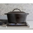 thumbnail image 3 of Asas dobles presazonadas de hierro fundido Dutch Oven Lodge L8DOL3 de 5 litros, 3 of 6