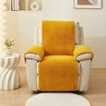thumbnail image 7 of Recliner Chair Covers Fleece Soft Warm Sofa Slipcover Furniture Protector Non-Slip Washable Reclining Chair Cover for Kids, Pets, 7 of 7