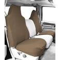 thumbnail image 2 of CalTrend Front Highback Buckets DuraPlus Seat Covers for 2008-2015 Smart Fortwo - MB109-06DA Beige Insert and Trim, 2 of 3