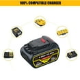thumbnail image 4 of Persever 1Pc 4.0Ah-12.0Ah DCB606 Li-on Battery Replace for De-wal-t 20v/60v Flex-Volt Battery Pin DCB609 DCB612 DCB615 Compatible with Power Tools & Tools DCB118 DCB1104 DCB1106 DCB1112, 4 of 5