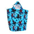thumbnail image 2 of Spider-Man Kids Towel Set for Boys - Bundle with Miles Morales Spiderman Hooded Bath Towel with Stickers and More | Spiderverse Bathroom Set, 2 of 5