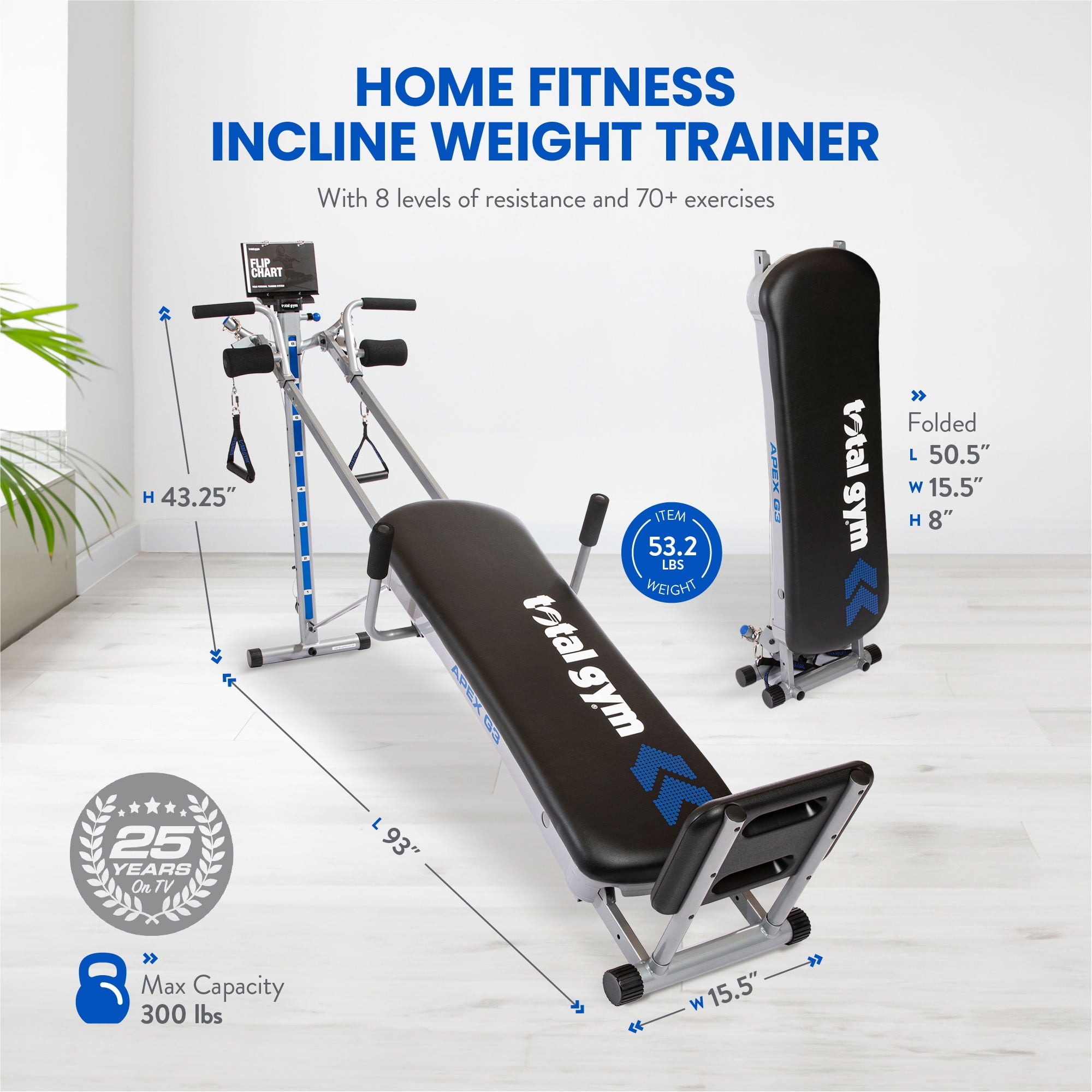 Total gym apex g5 for sale store