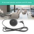 thumbnail image 3 of Silla Reclinable Eléctrica, Interruptor Manual De 2 Botones, Mando A Distancia Para La Mayoría De Sillones Elevadores Y Sillones Reclinables Con Retroiluminación LED, 3 of 7