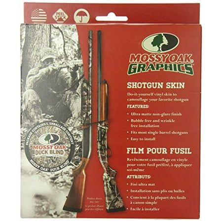 Mossy Oak Graphics 14004-DB Duck Blind Shotgun and Rifle Camouflage (Best Rifle For Buffalo Hunting)