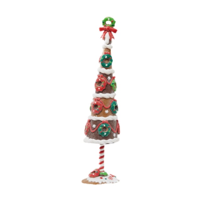 Adorno de árbol de donuts Navideño Hugo para Estantería Decorativa de encimera