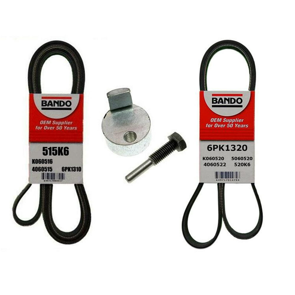 Serpentine Belts with Installation Tool for Mazda 3 2.0L 2.3L 20042009