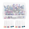 thumbnail image 4 of Sewing Pins, Ball Pins Practical 200Pcs Quilting Pins With Plastic Storage Box For Quilting For Fabric For Craft For Sewing Project, 4 of 8