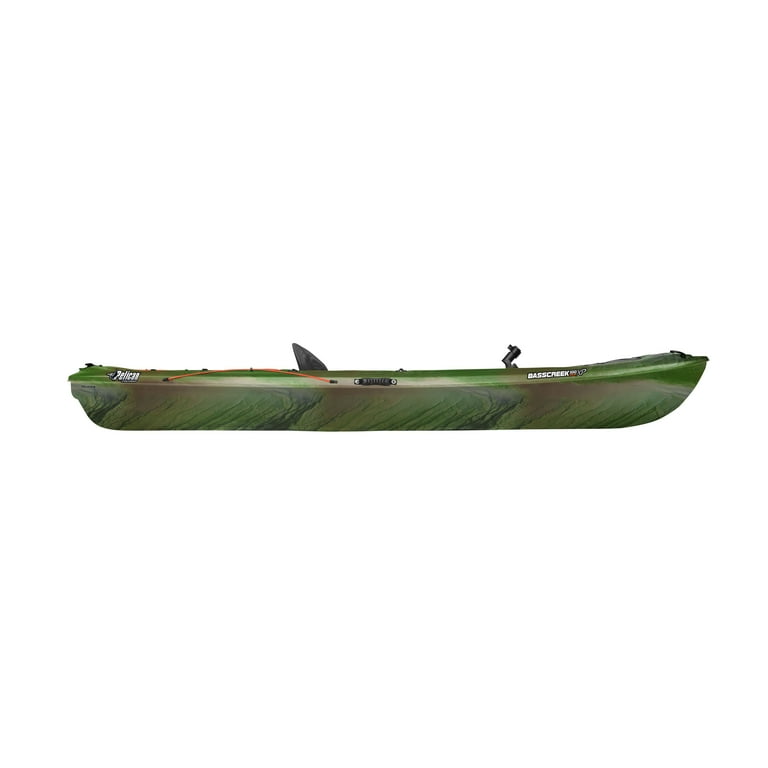 Pelican Basscreek 100XP Fishing Kayak Olive Camo