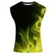 thumbnail image 3 of Hombres Moda Casual Impresión Suéter Cuello Redondo Deportes sin Mangas Tanque, 3 of 5